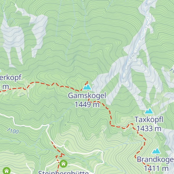 Map of Gamskogel