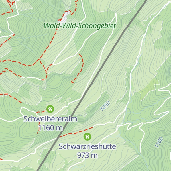 Map of Genossenschaftsalm