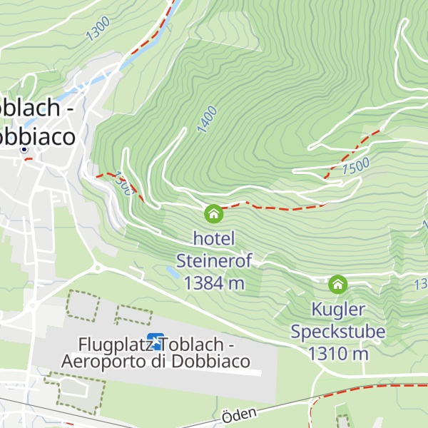 Map of hotel Steinerof