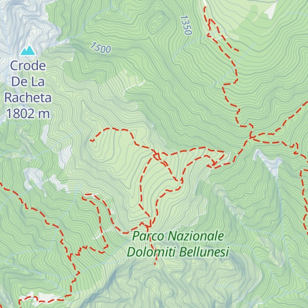Map of Casera Zervoi