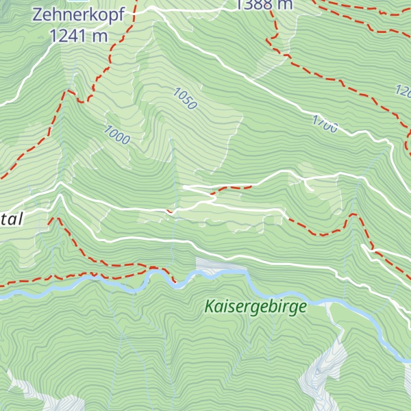 Map of Hinterkaiserhof