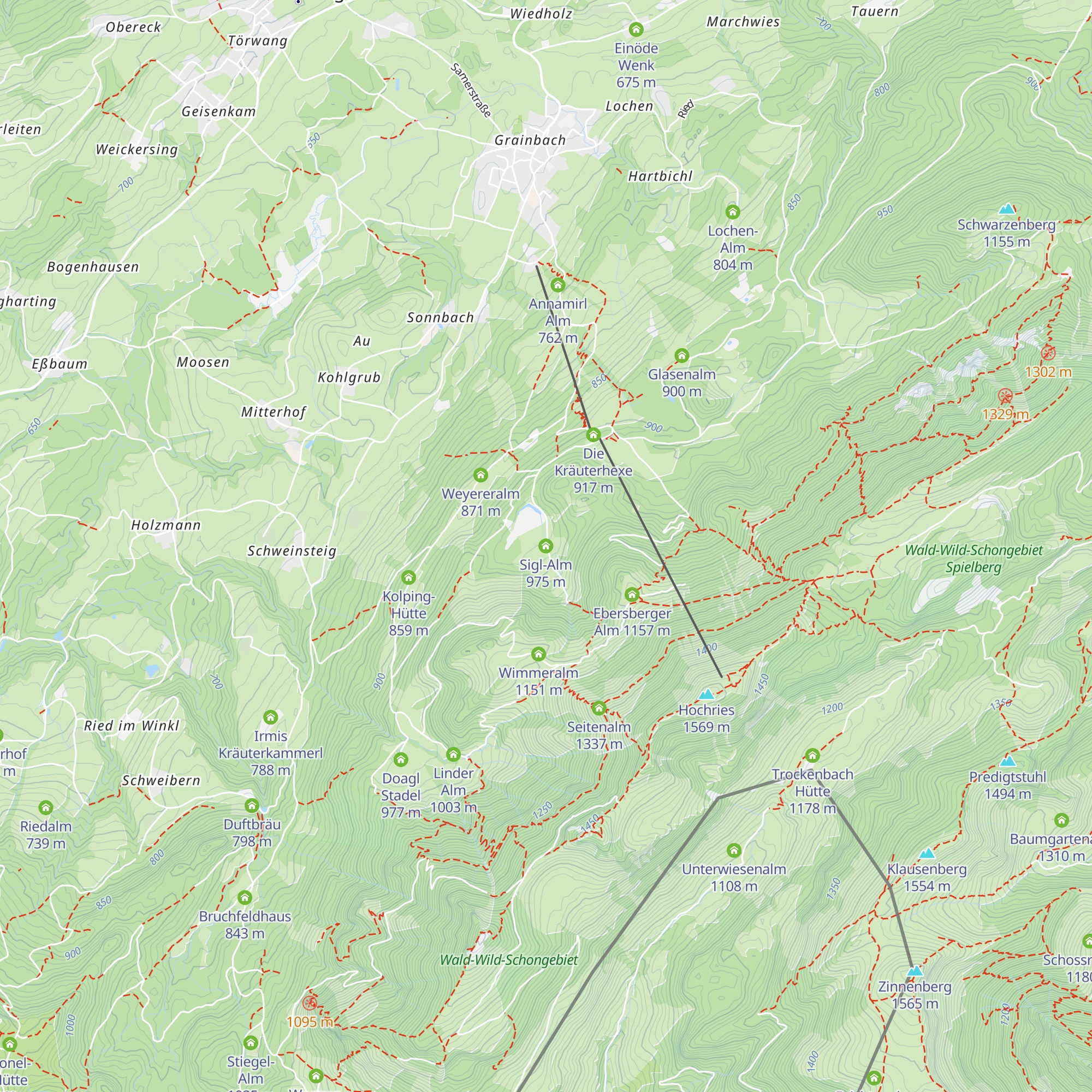 Sigl-Alm map