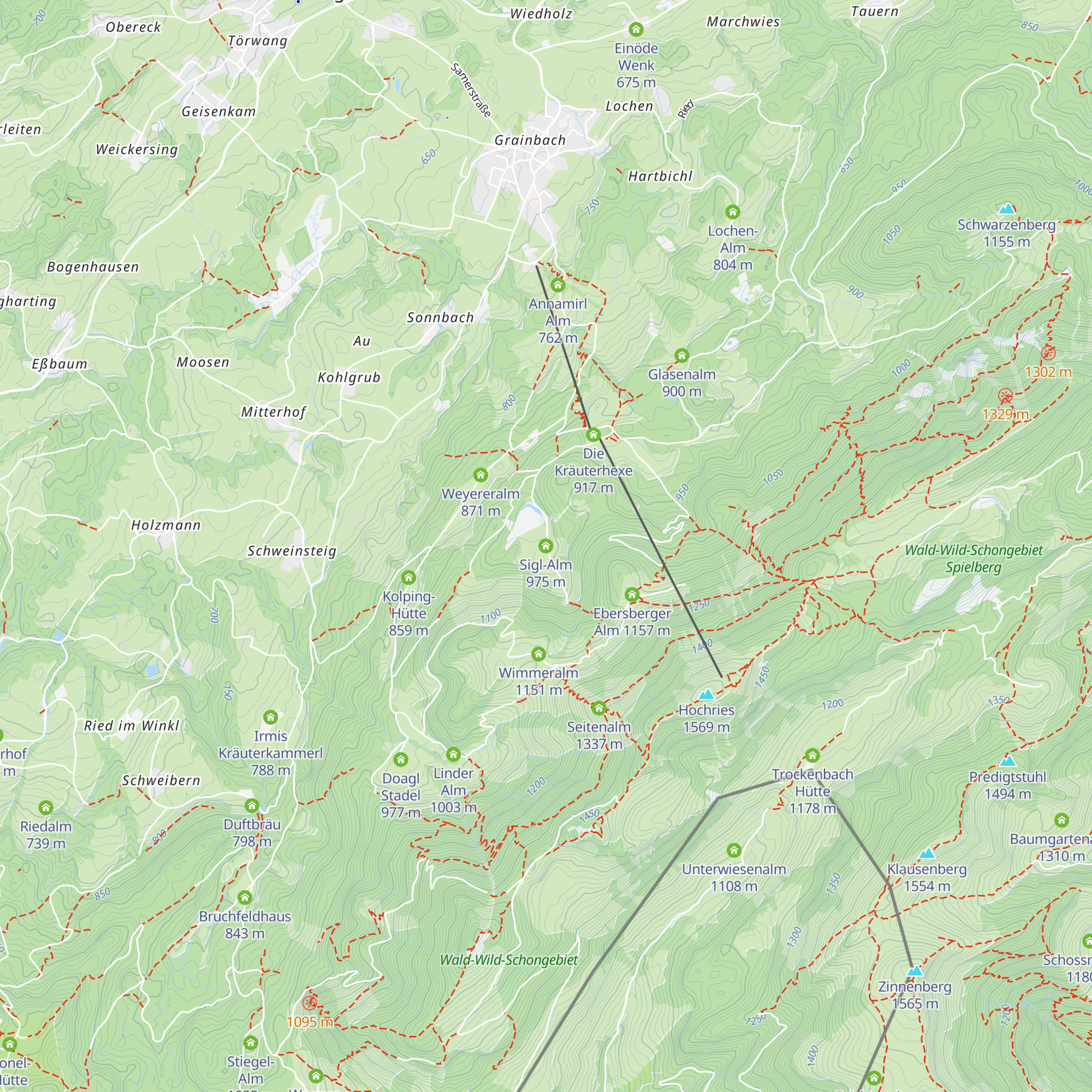 Sigl-Alm map