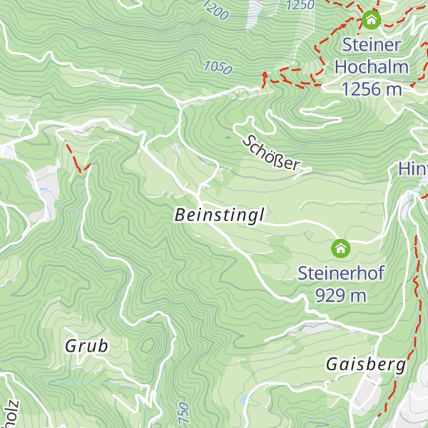Map of Beinstinglhof