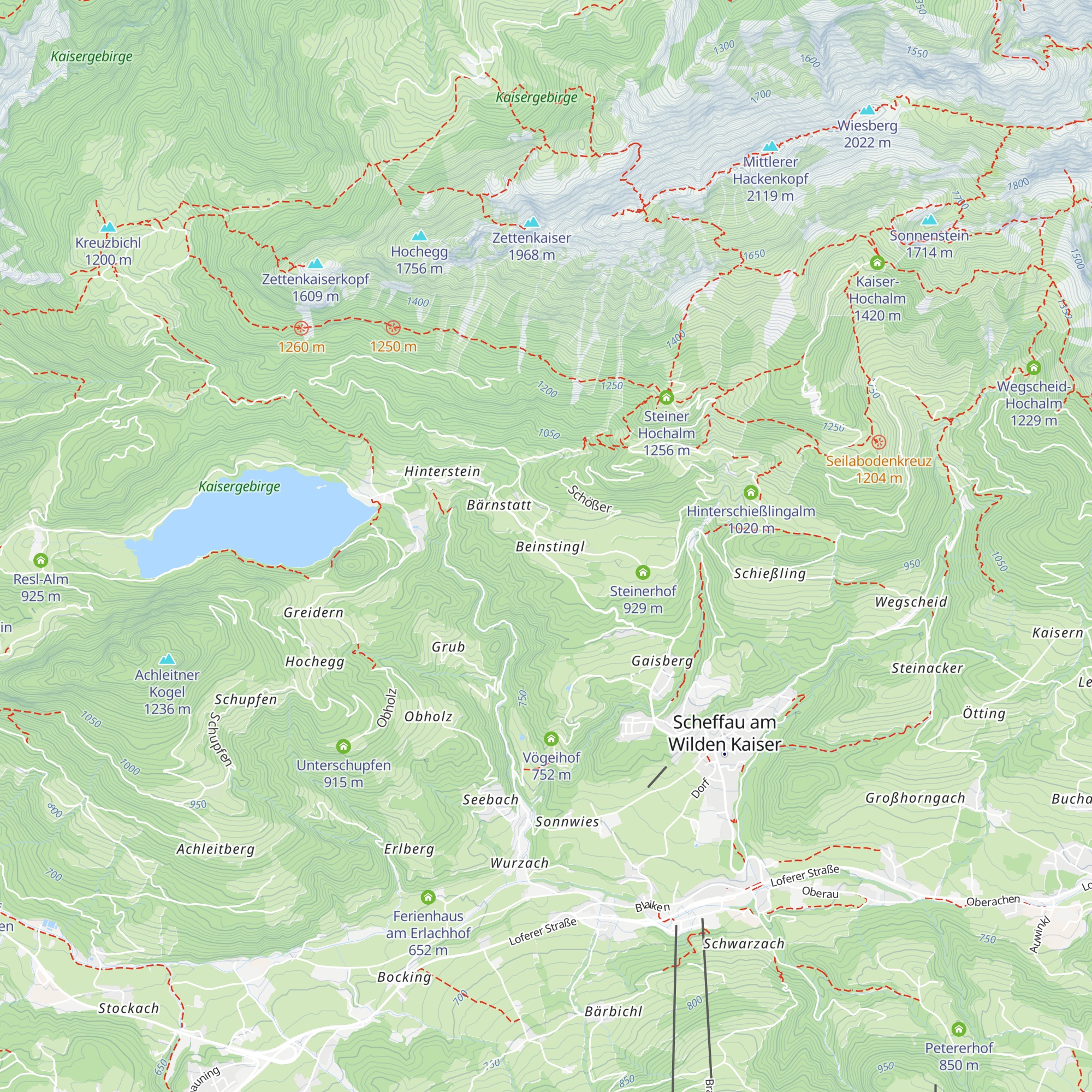 Beinstinglhof map
