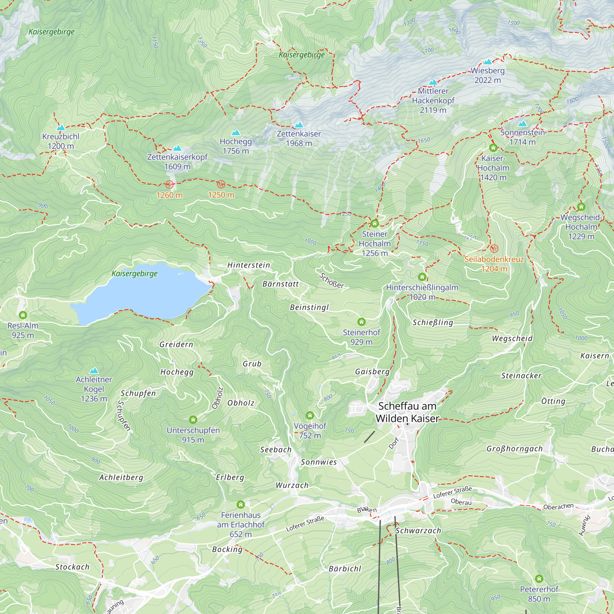 Beinstinglhof map