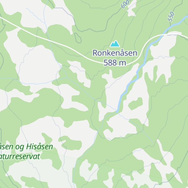 Map of Ronkanåsen