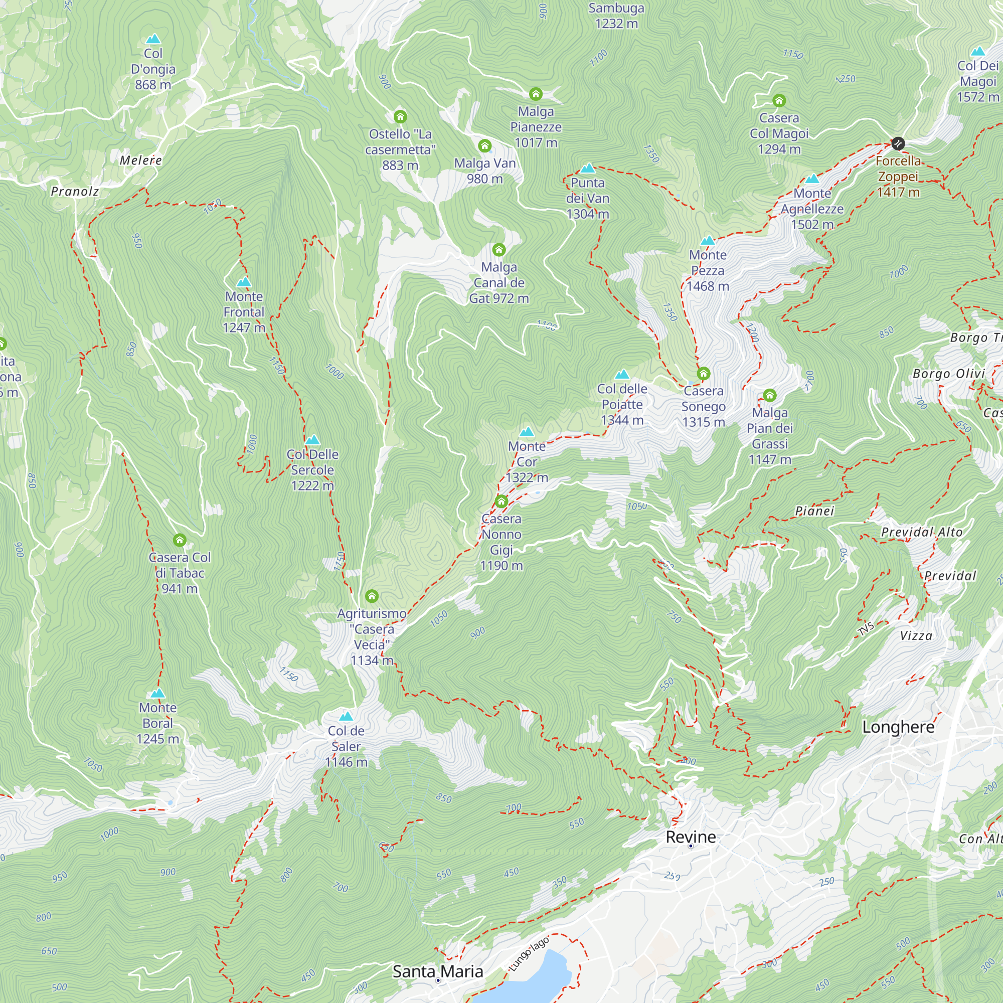 Casera Nonno Gigi map