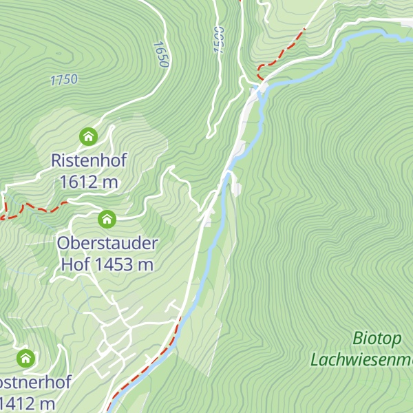 Map of Rifugio Genziana - Enzianhütte