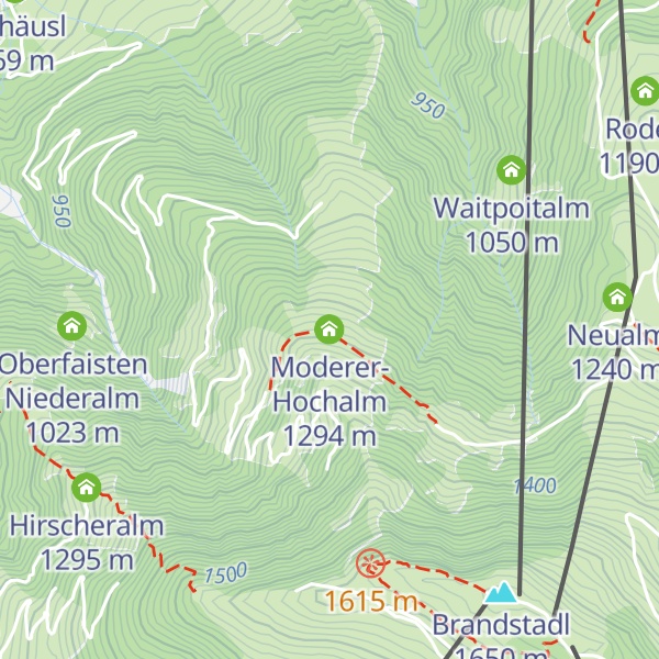 Map of Moderer-Hochalm