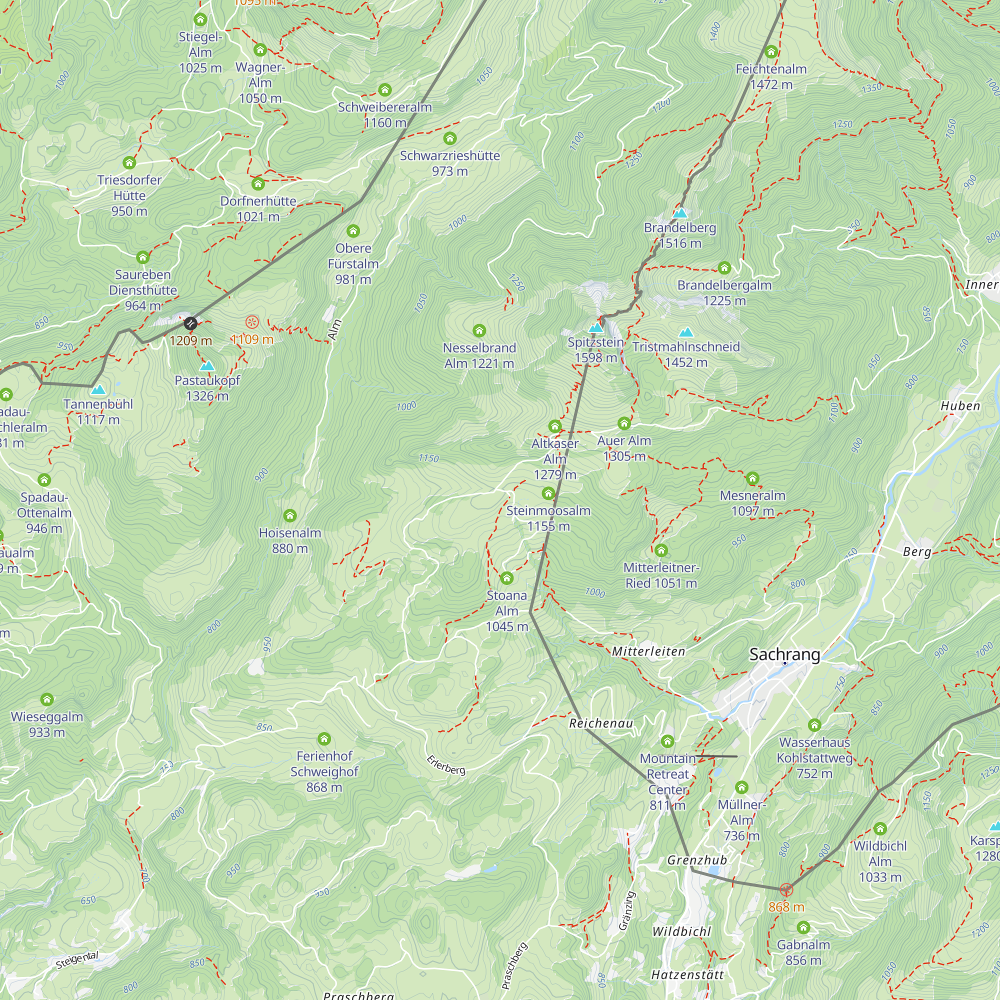 Goglalm map