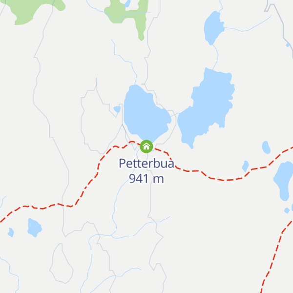 Map of Petterbua