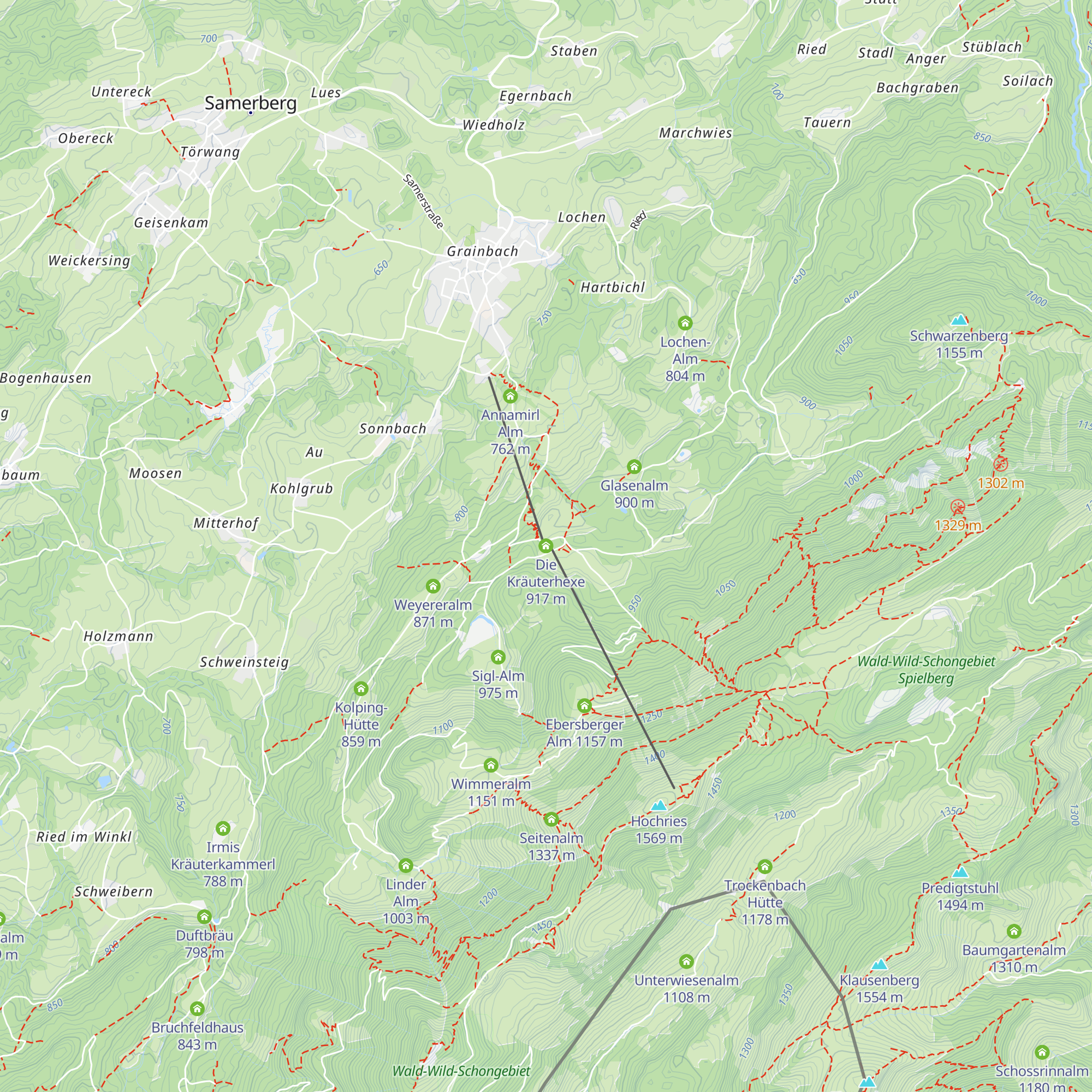 Die Kräuterhexe map
