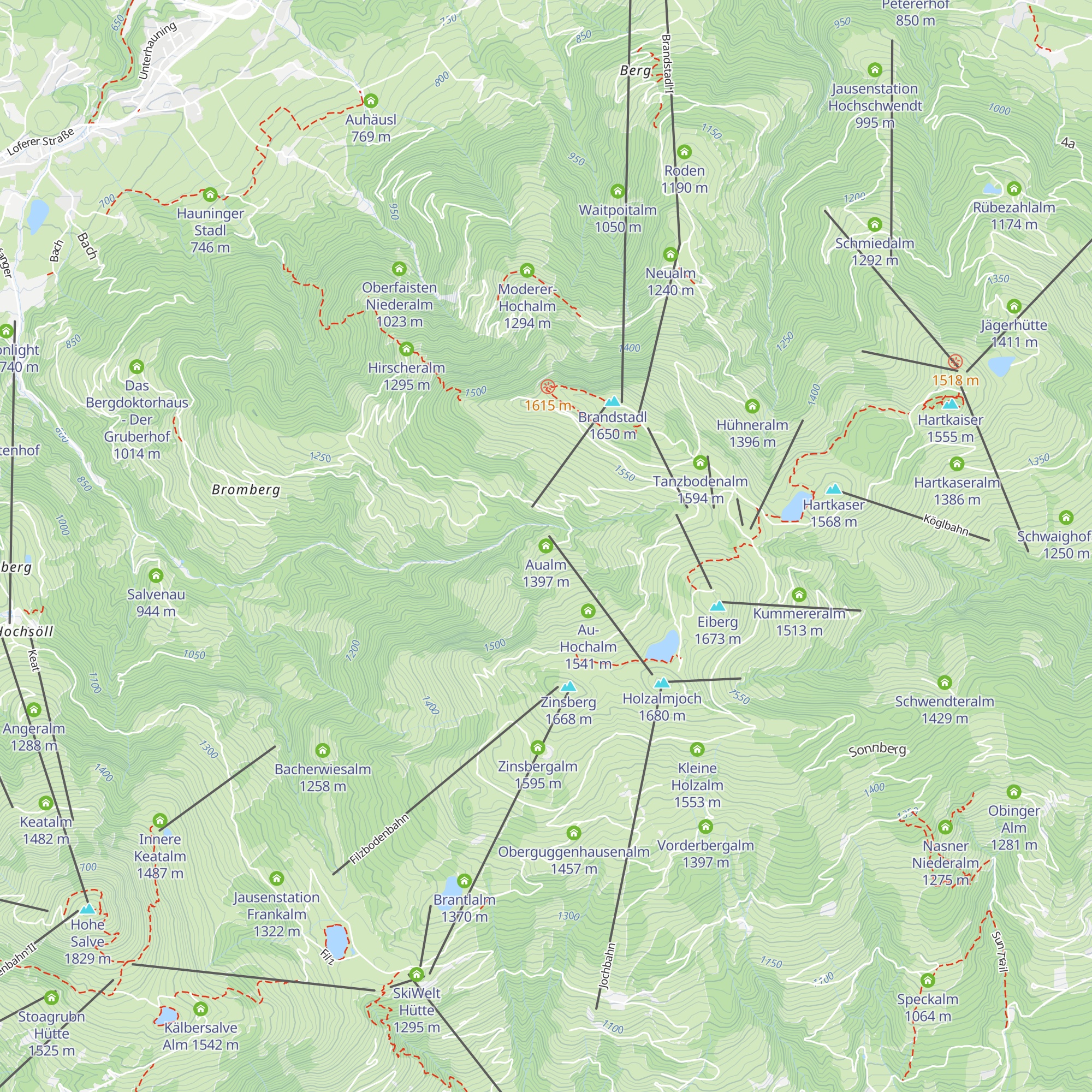 Aualm map