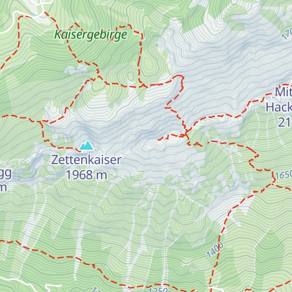 Map of Kaindlnadel