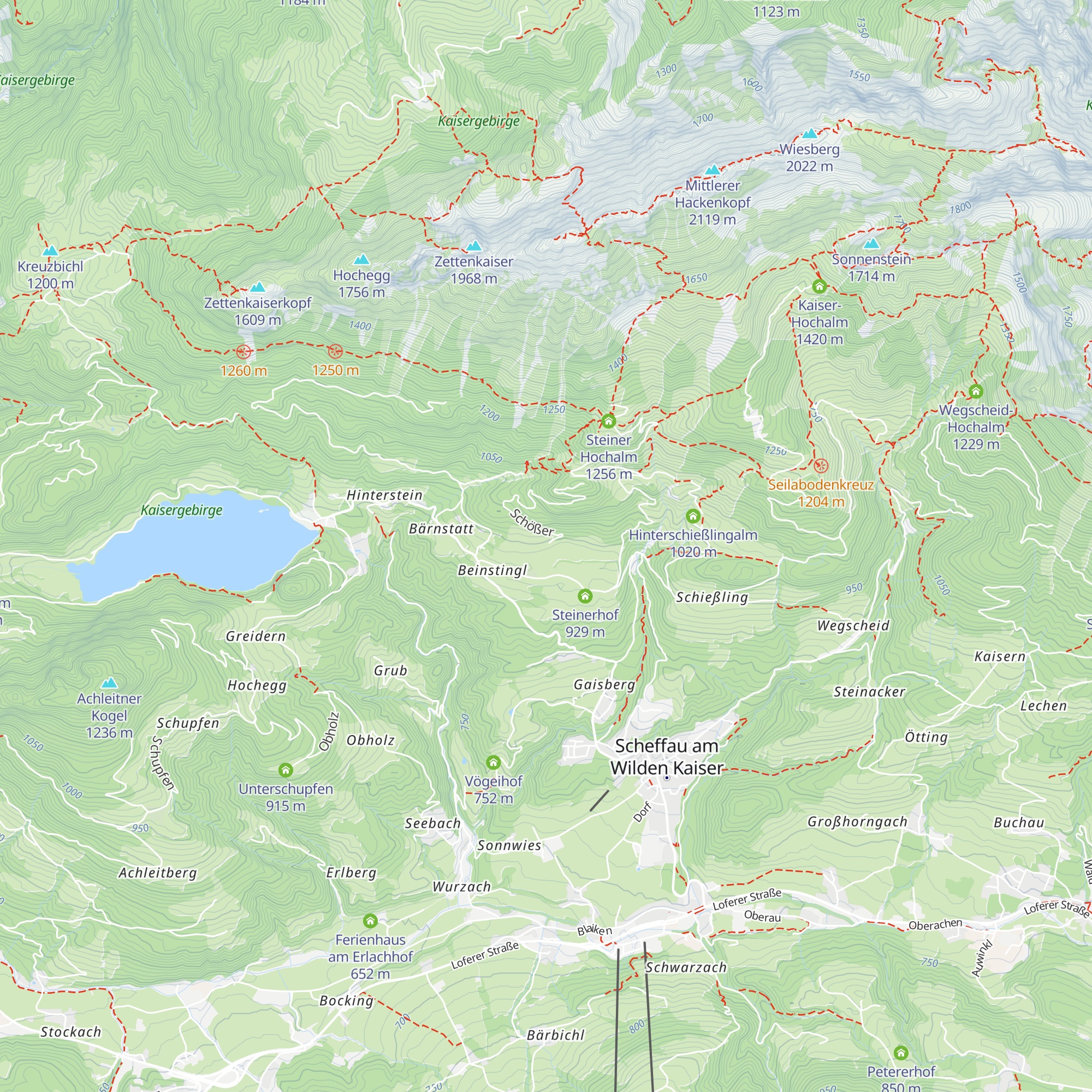 Schösser Hof map