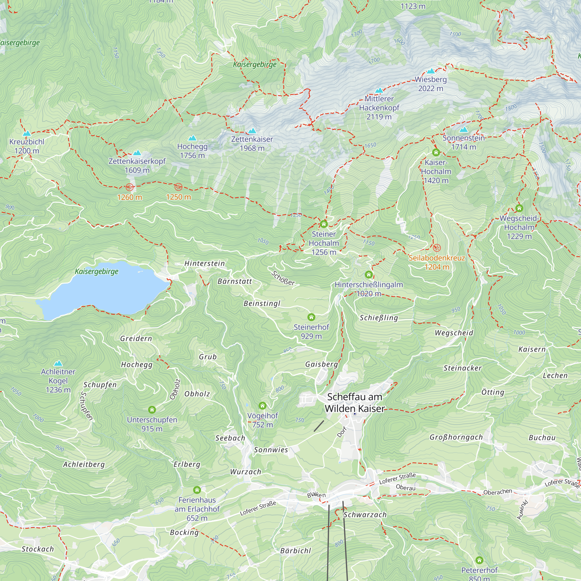 Schösser Hof map