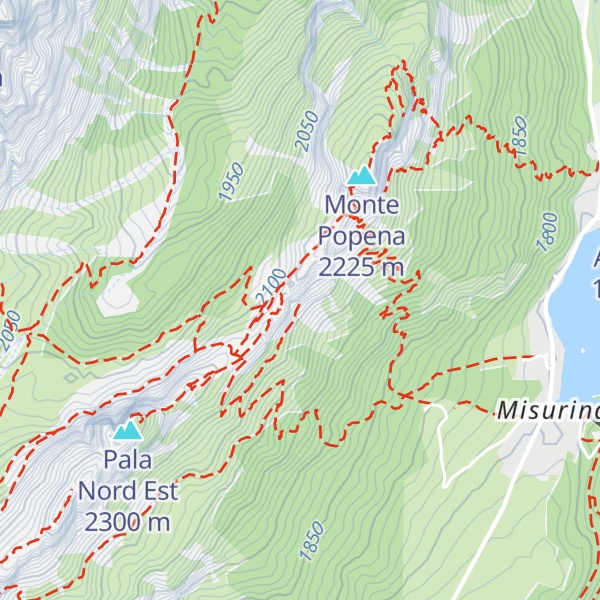 Map of Campanile Misurina