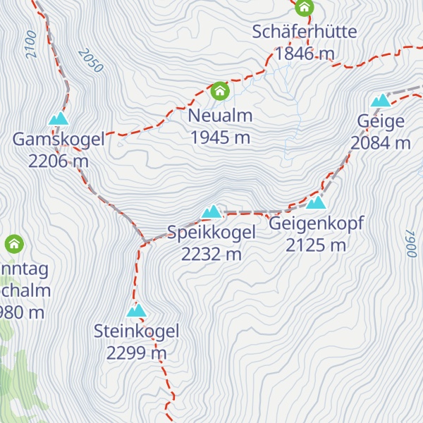 Map of Speikkogel