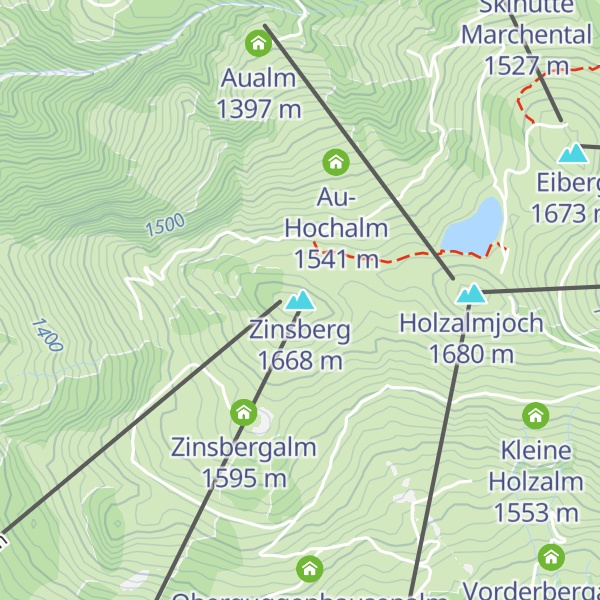 Map of Zinsberg