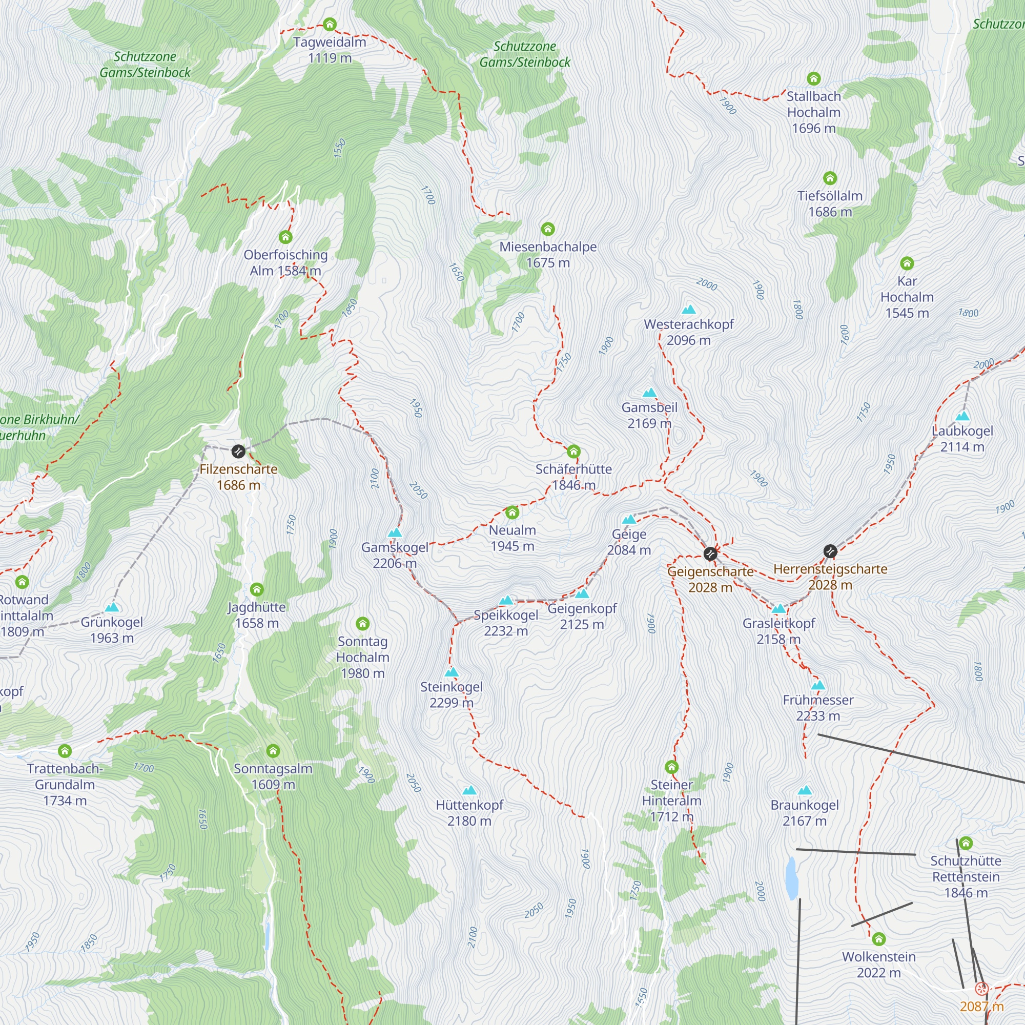 Neualm map
