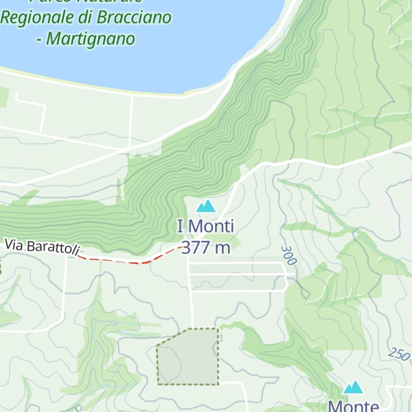 Map of I Monti