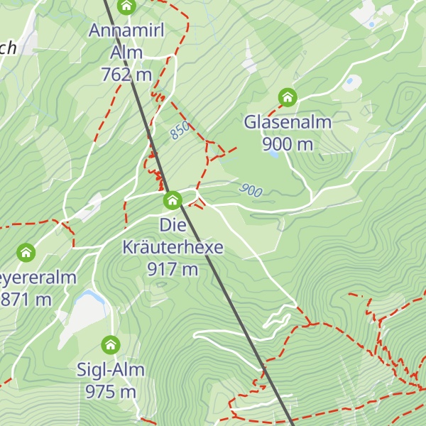 Map of Käseralm