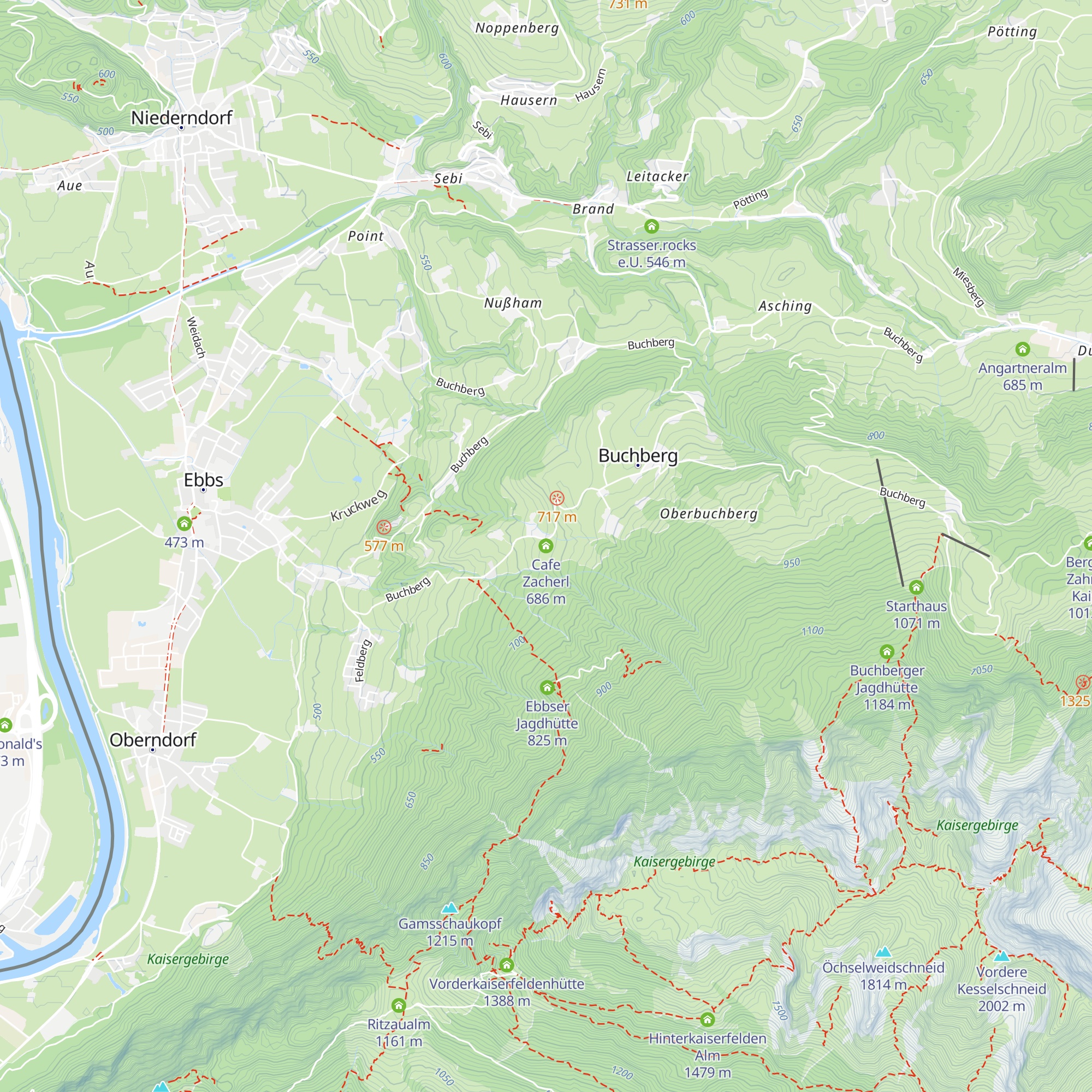 Cafe Zacherl map
