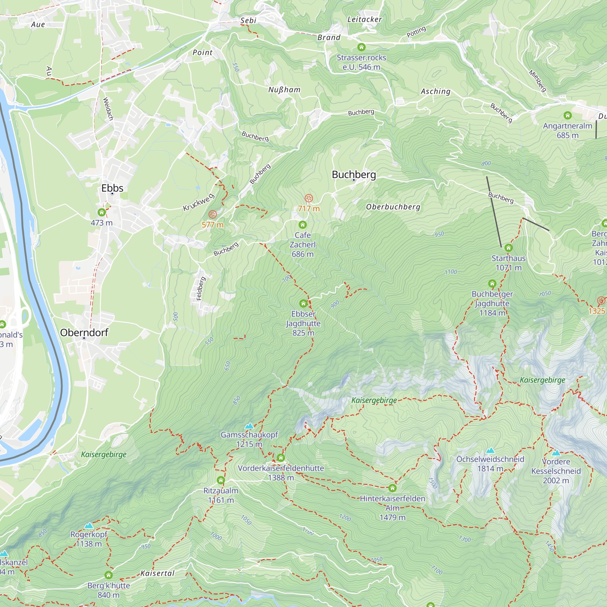 Ebbser Jagdhütte map
