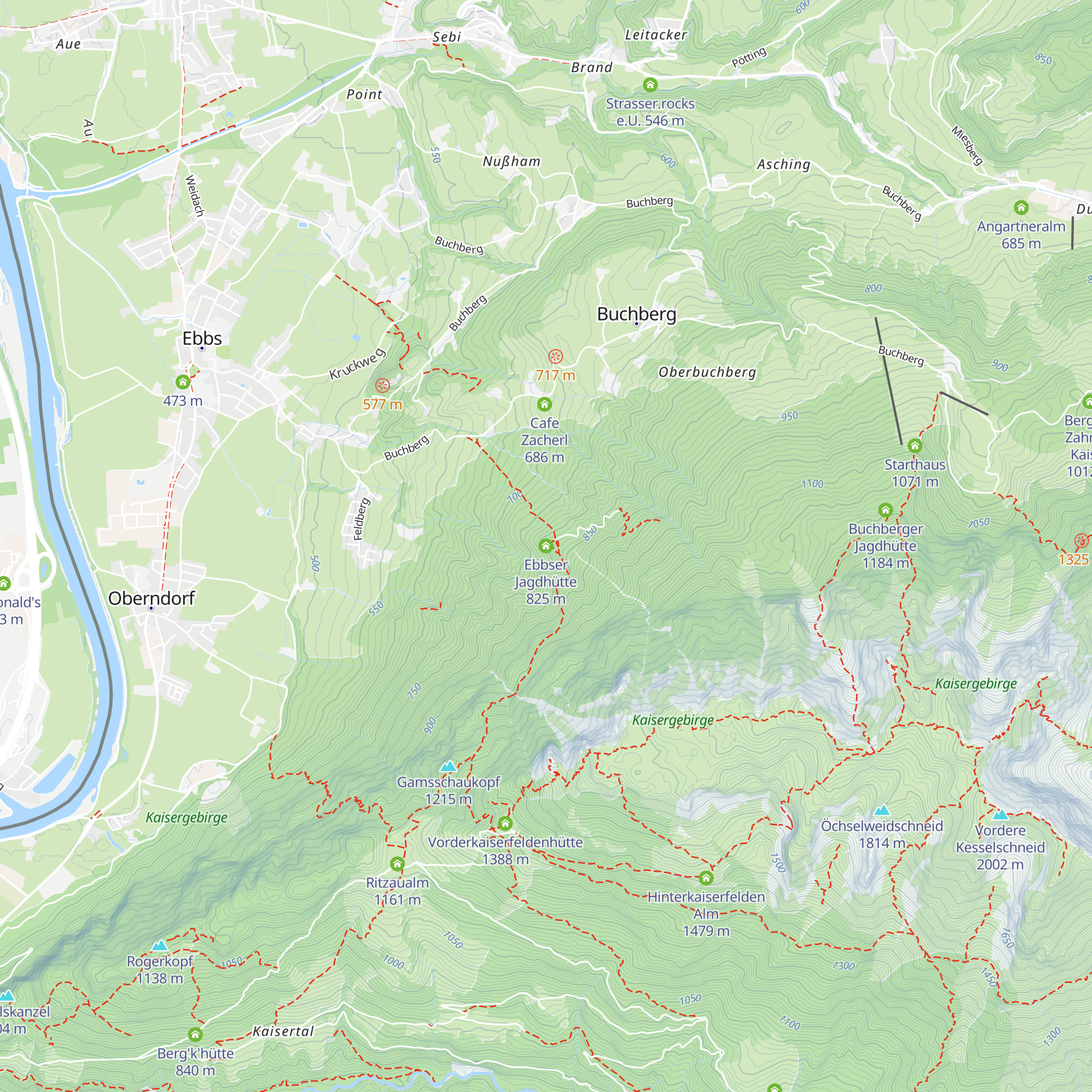 Ebbser Jagdhütte map