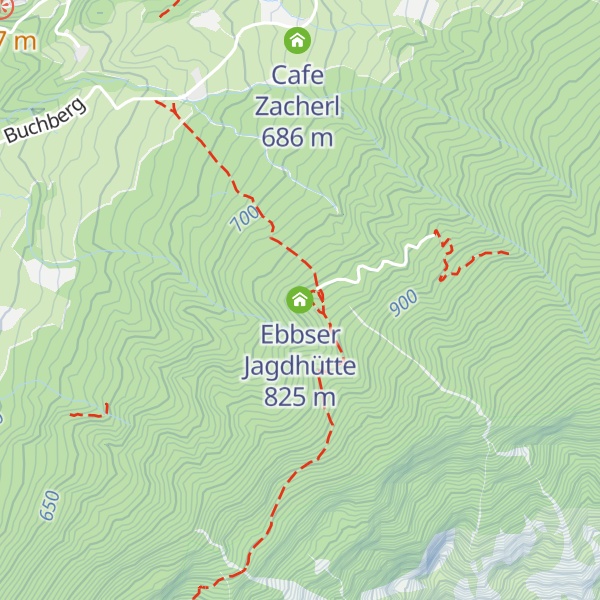 Map of Ebbser Jagdhütte