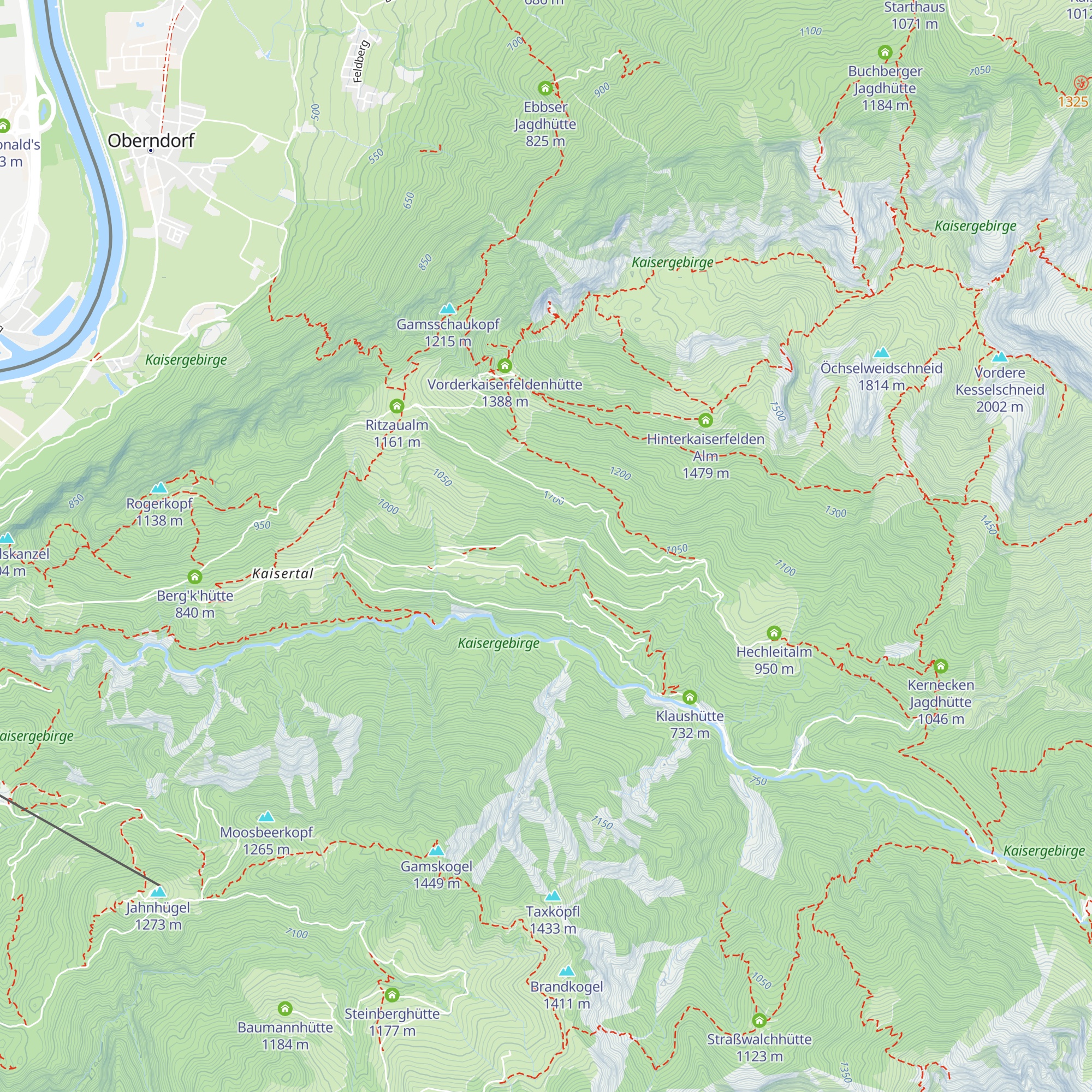 Bödenalm map