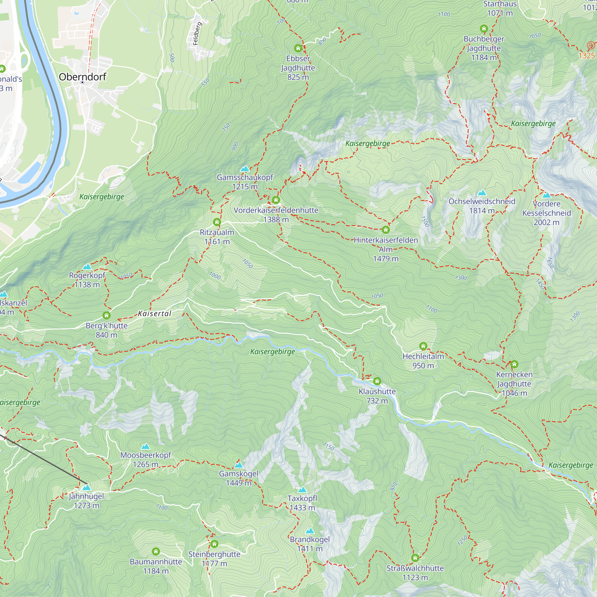 Bödenalm map
