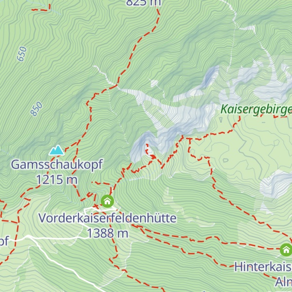 Map of Naunspitze
