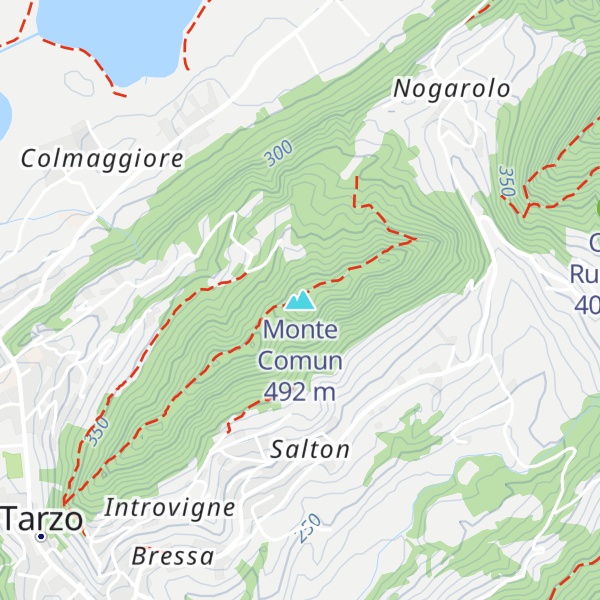 Map of Monte Comun
