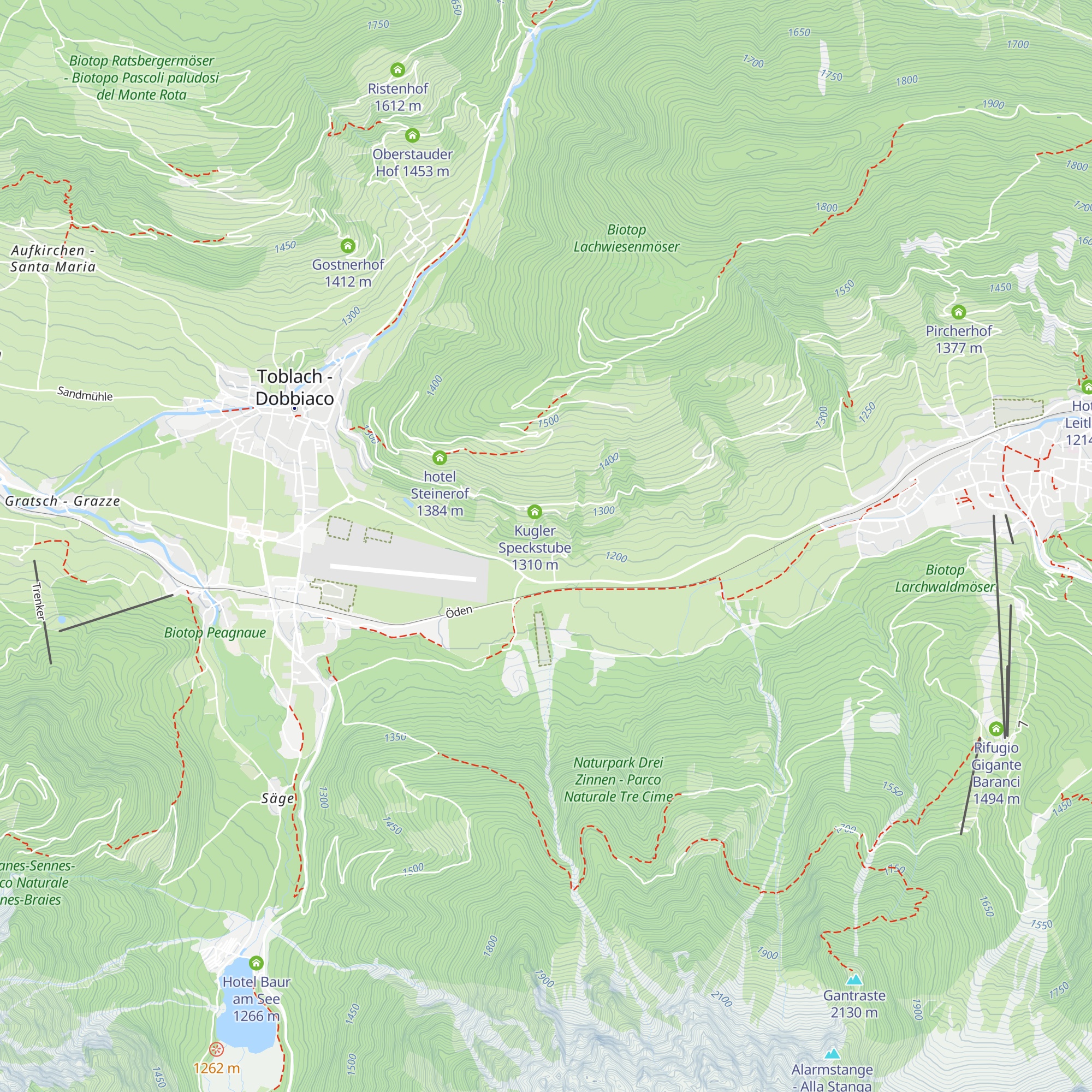Baumannhof map