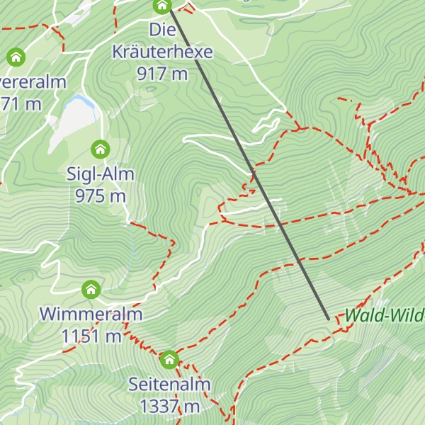Map of Ebersberger Alm