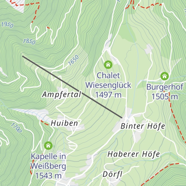 Map of Hacklerhof