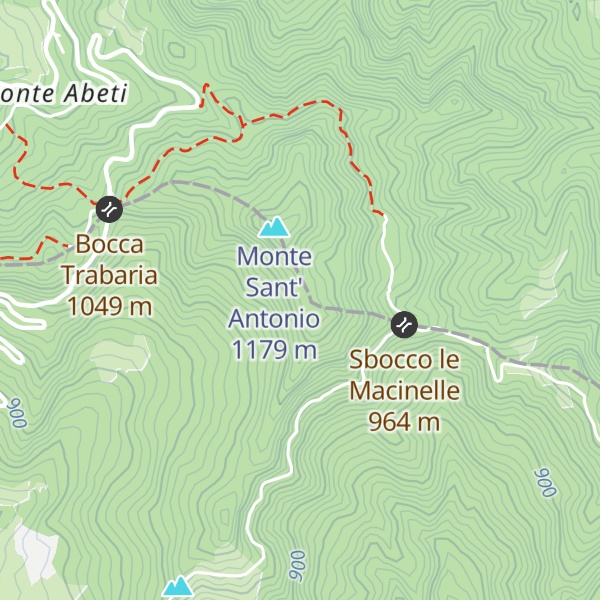 Map of Sbocco le Macinelle