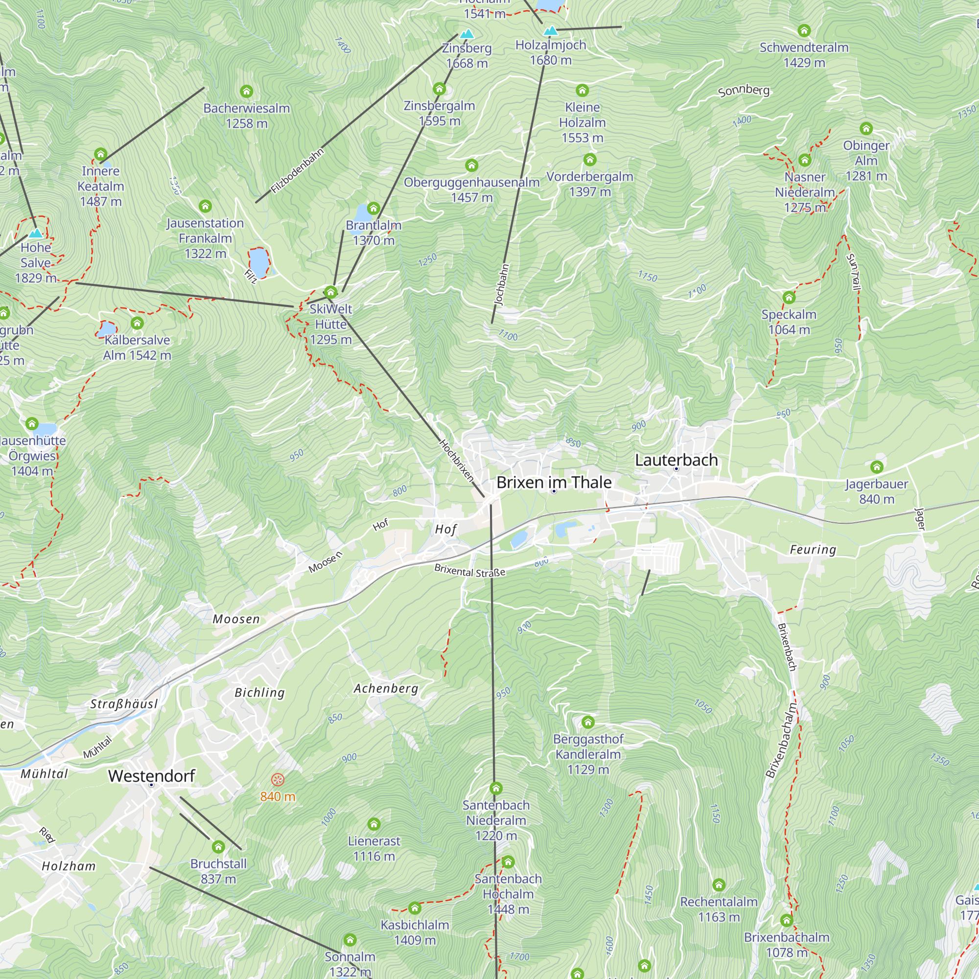 Brixnerstadl map