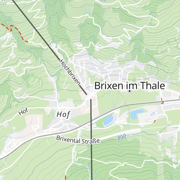 Map of Brixnerstadl