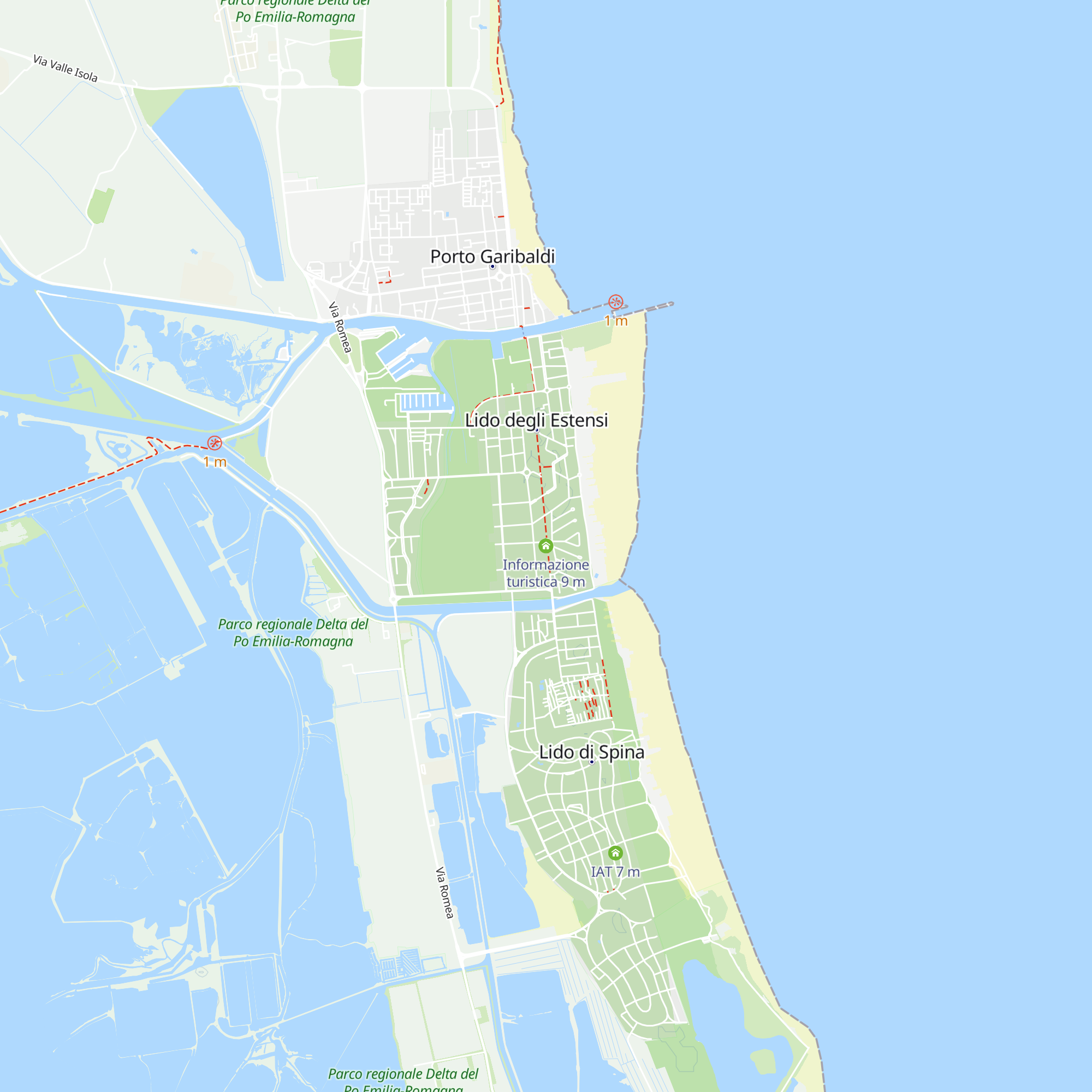 Informazione turistica map