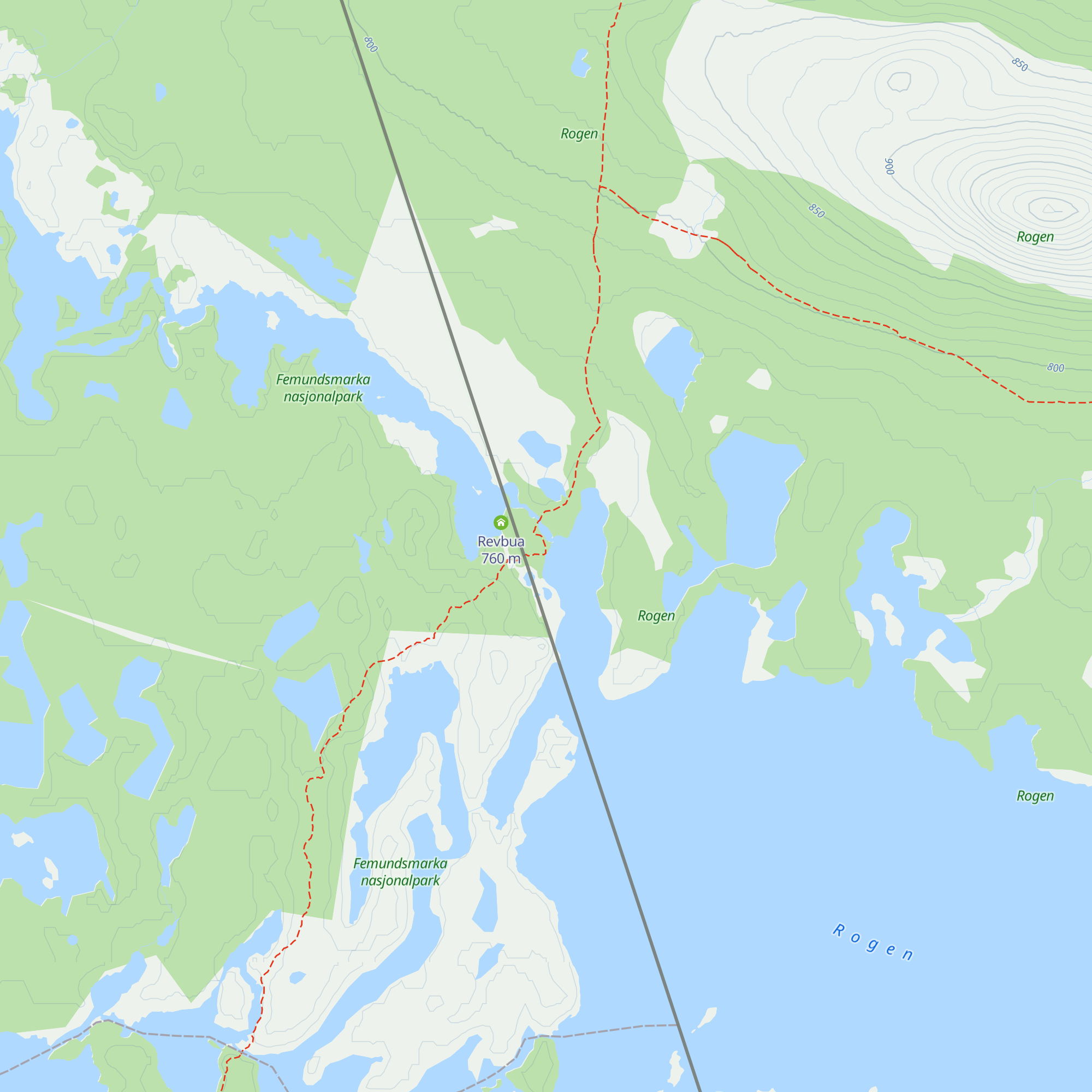 Reva (round hut) map