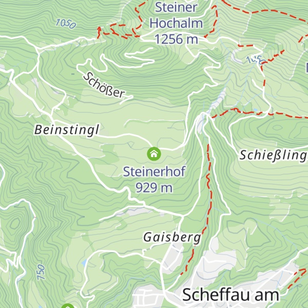 Map of Steinerhof