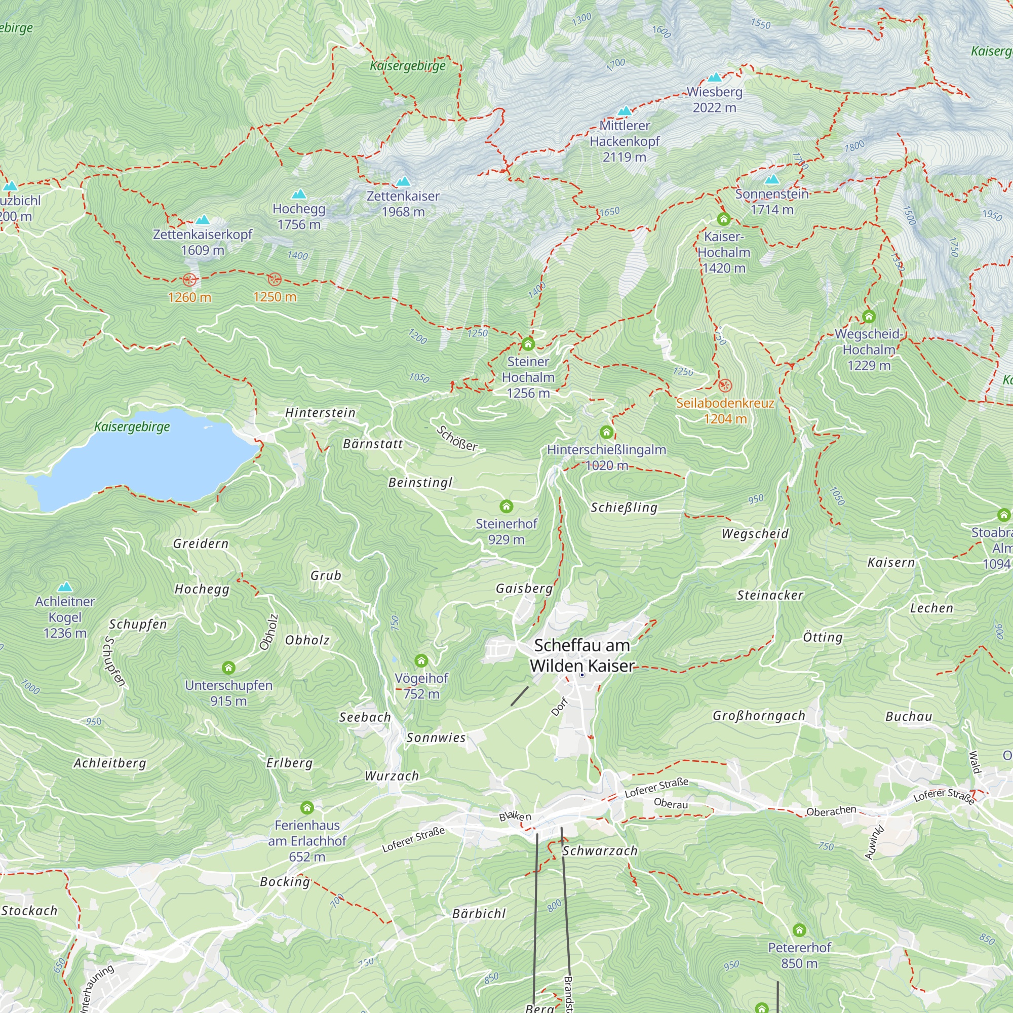 Steinerhof map