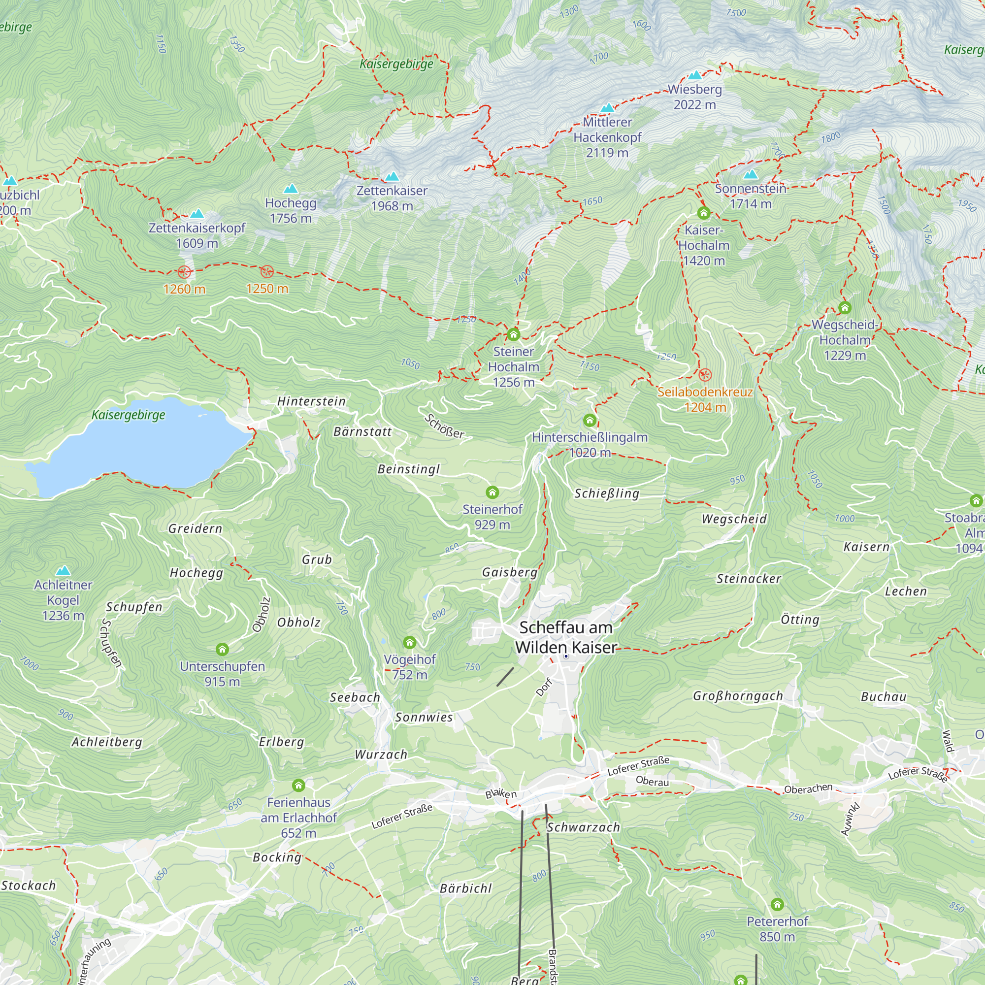 Steinerhof map