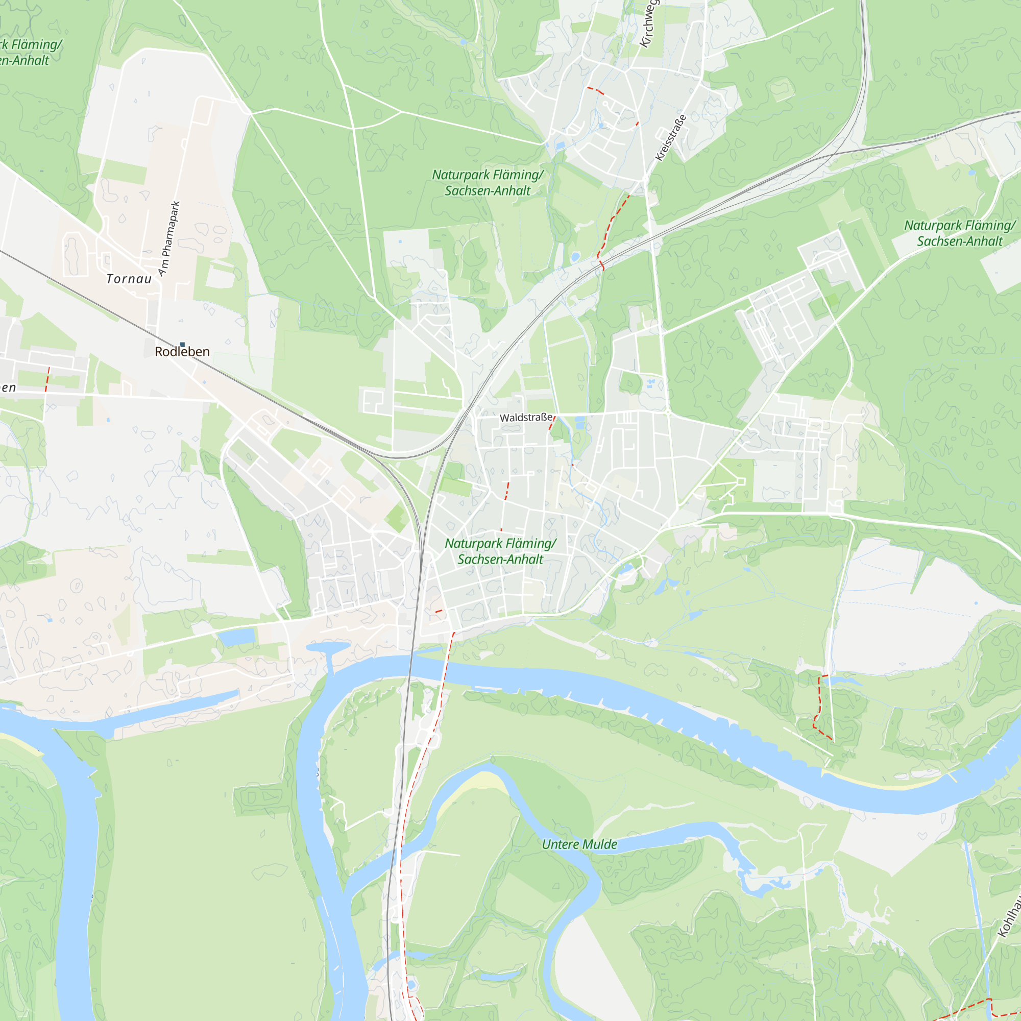 Tourist-Information Roßlau map