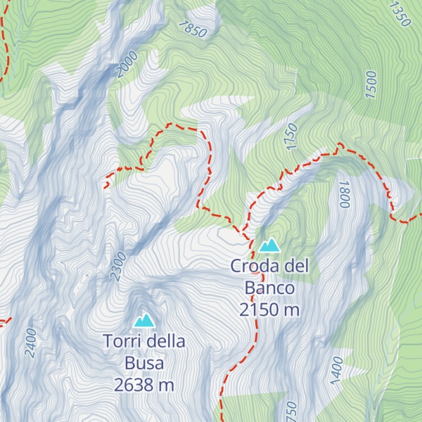 Map of Bivacco Comici