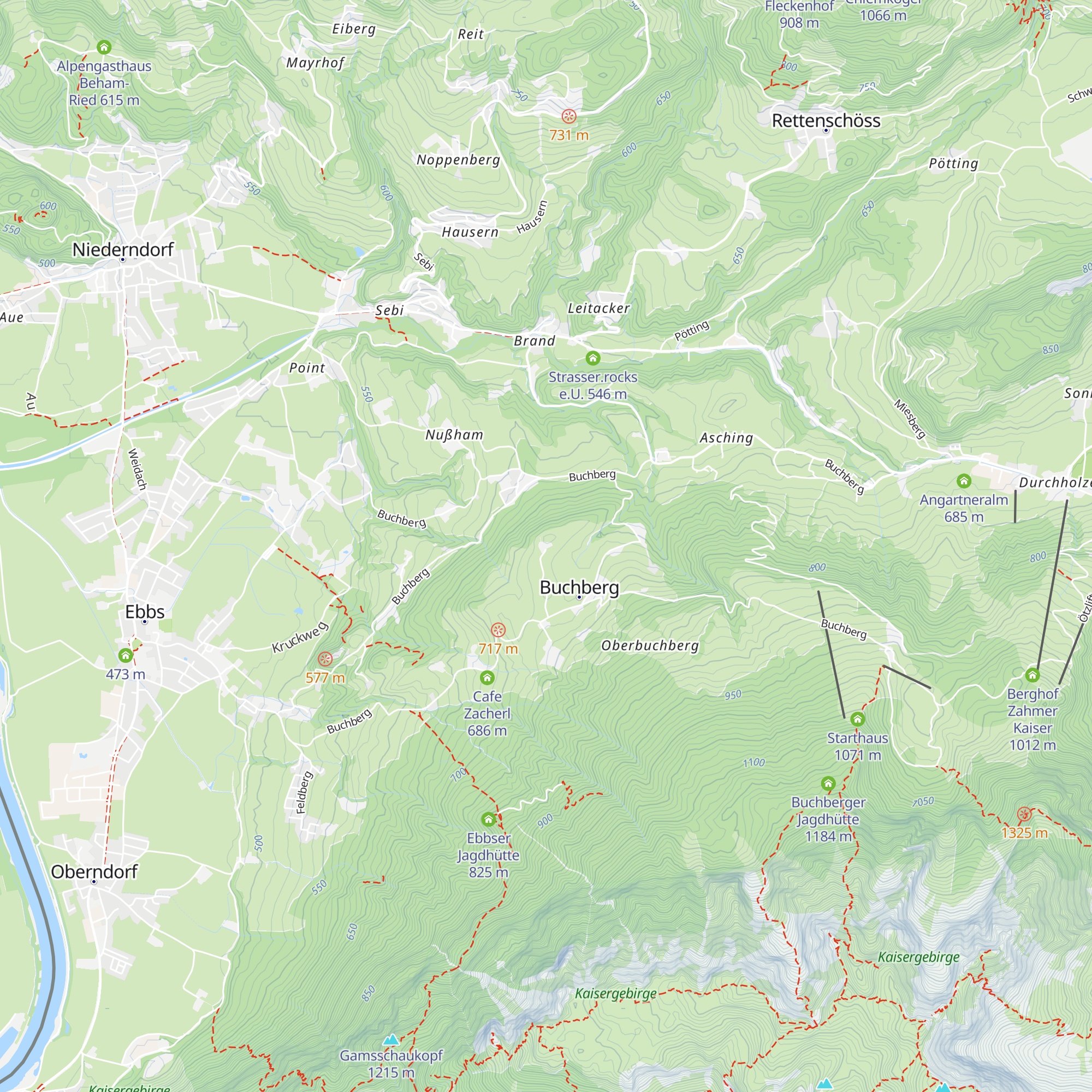 Bauernhof-Ferienwohung Riesböckhof map