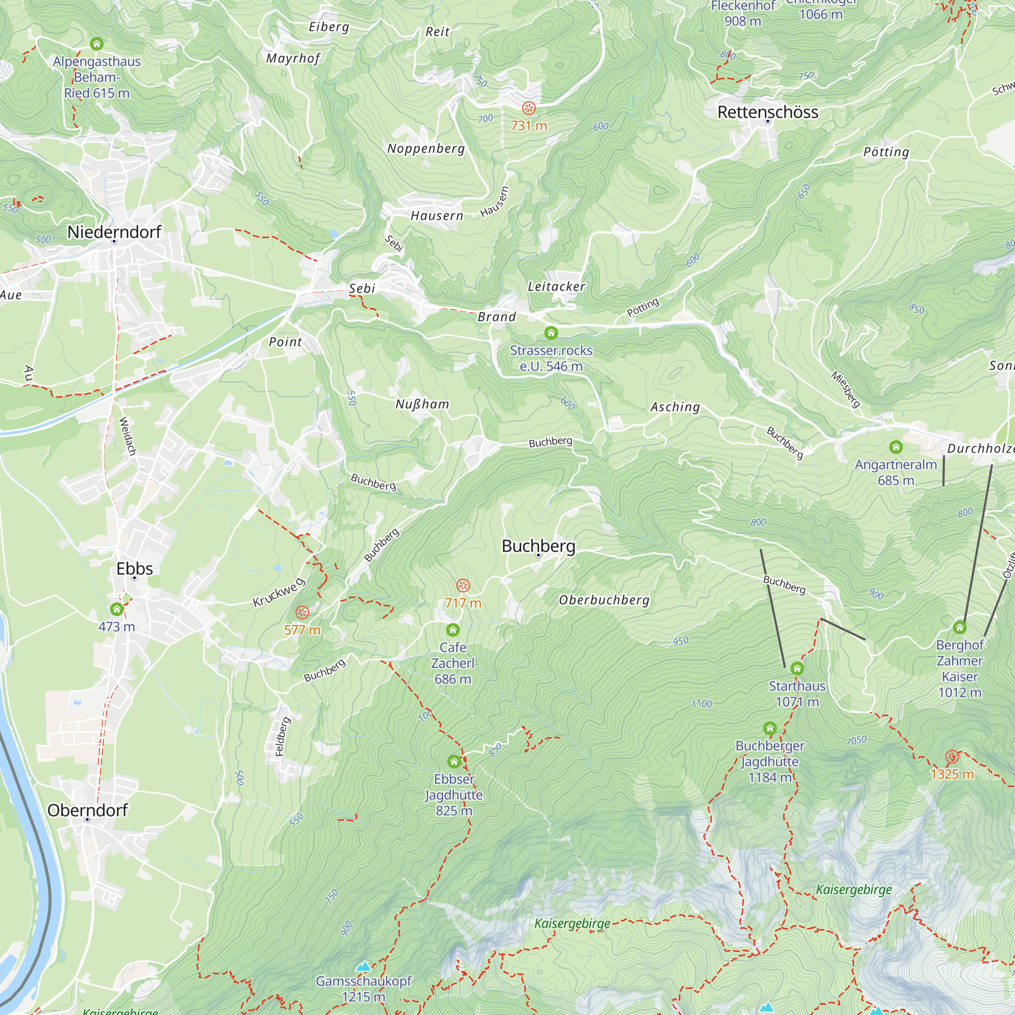 Bauernhof-Ferienwohung Riesböckhof map